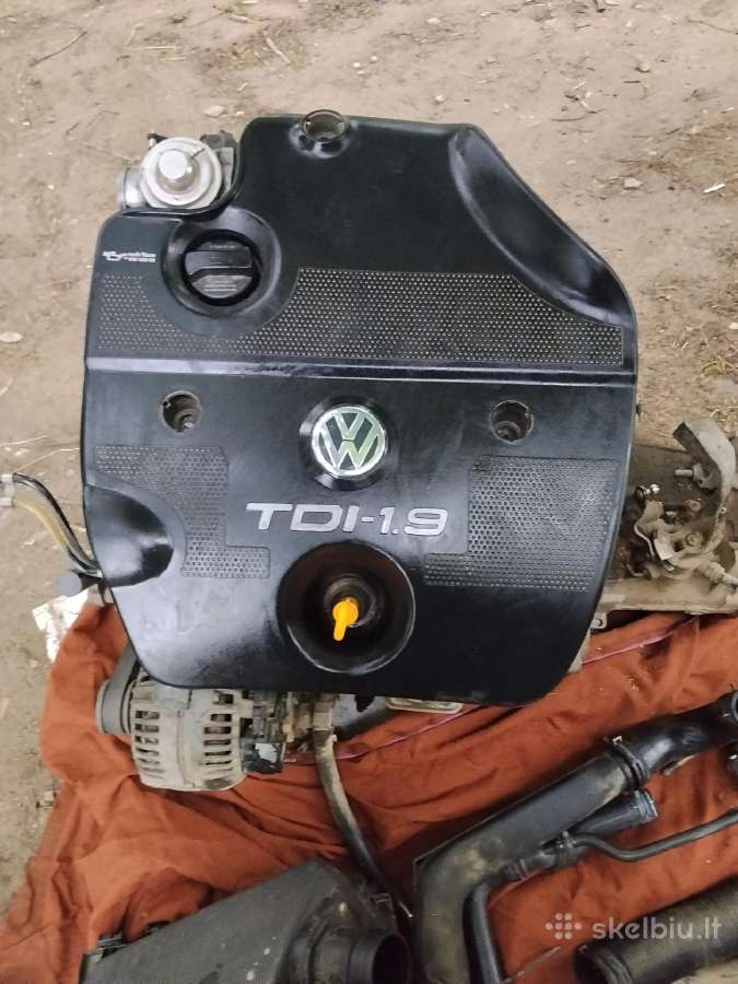 VW Bora/golf 4 1.9 Tdi 66 kw variklis su pavarų dė