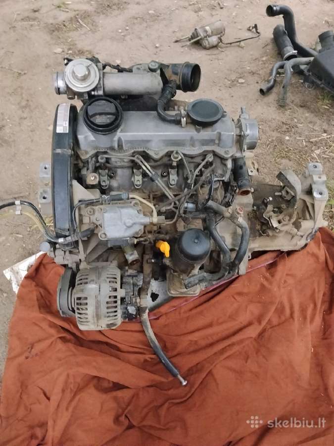 1.9 Tdi 66 kw parduodamas pilnas variklis - nuotraukos Nr. 2