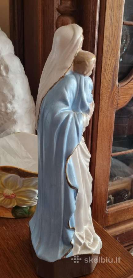 Retro, Marijos su Kūdikiu porceliano statula 32cm - nuotraukos Nr. 2