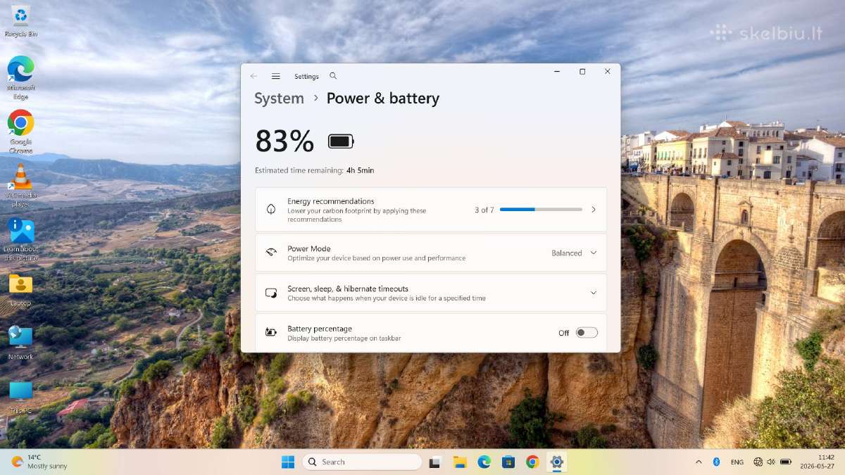 Dell Xps 9370 16gb 256ssd 4k ekranas - nuotraukos Nr. 11