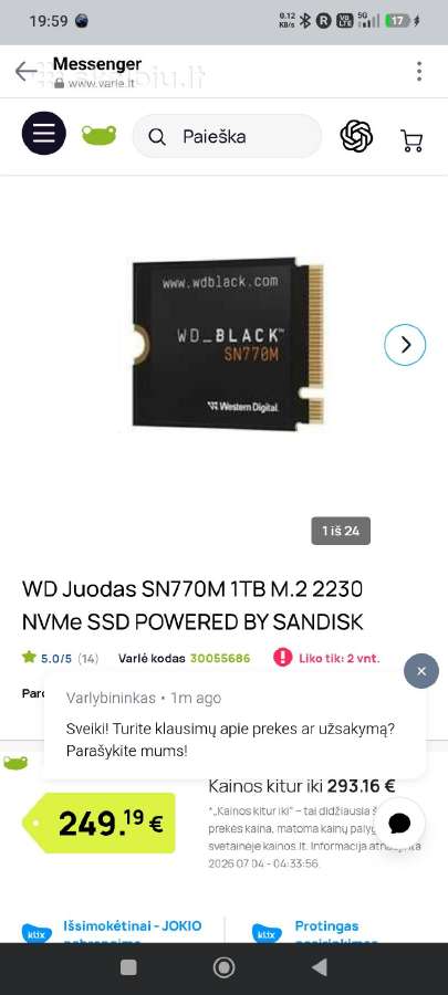 Steam Deck 256gb LCD - nuotraukos Nr. 2