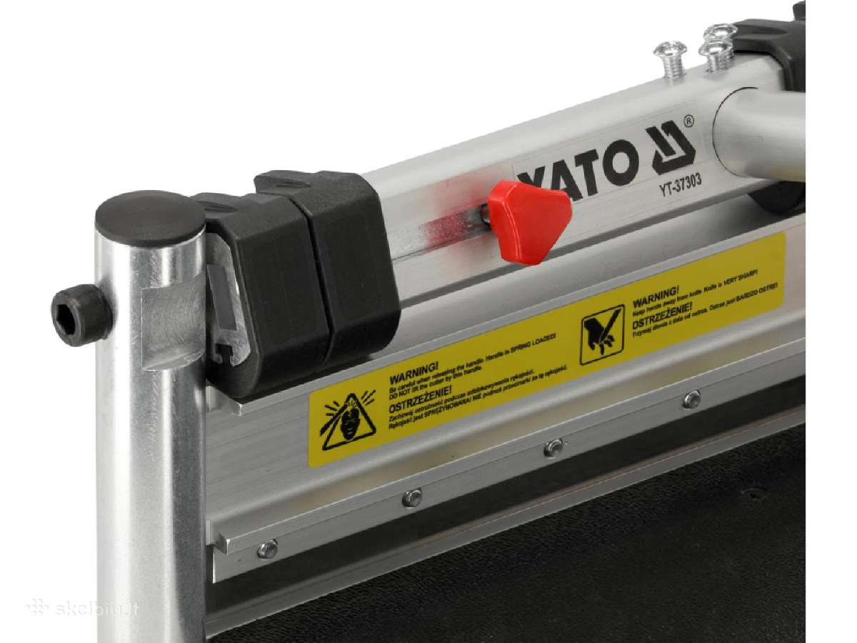 Staklės / giljotina grindų laminatui 230 mm yato - nuotraukos Nr. 5