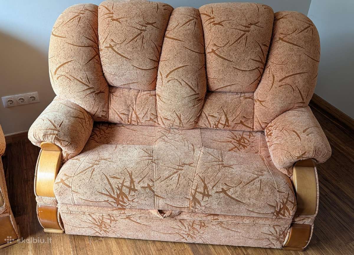 Sofa su foteliu - nuotraukos Nr. 3