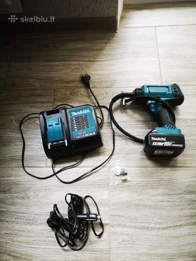 Makita 18v pompa su baterija ir ikrovikliu - nuotraukos Nr. 4