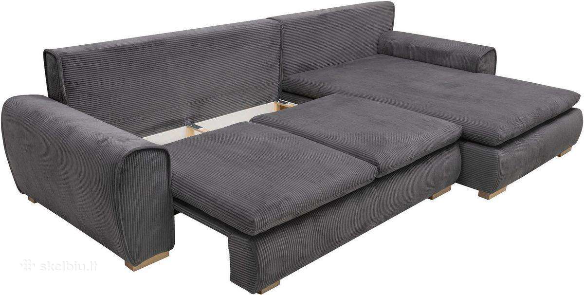 Vokiškas 325cm L kampas su miego funkcija 6 spalv - nuotraukos Nr. 5