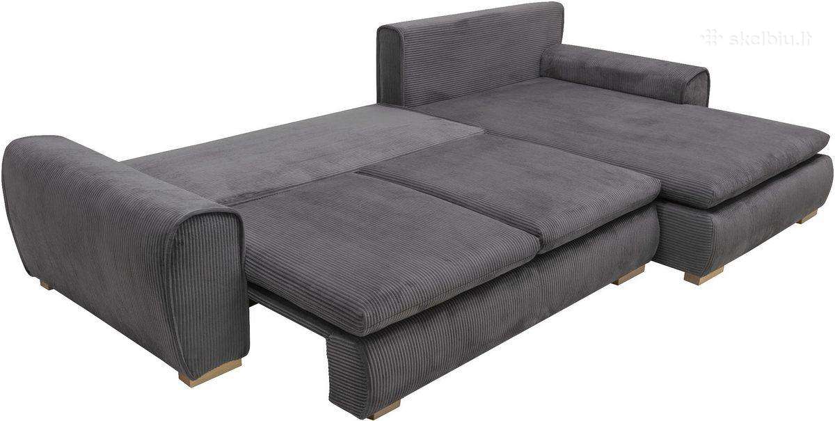 Vokiškas 325cm L kampas su miego funkcija 6 spalv - nuotraukos Nr. 6