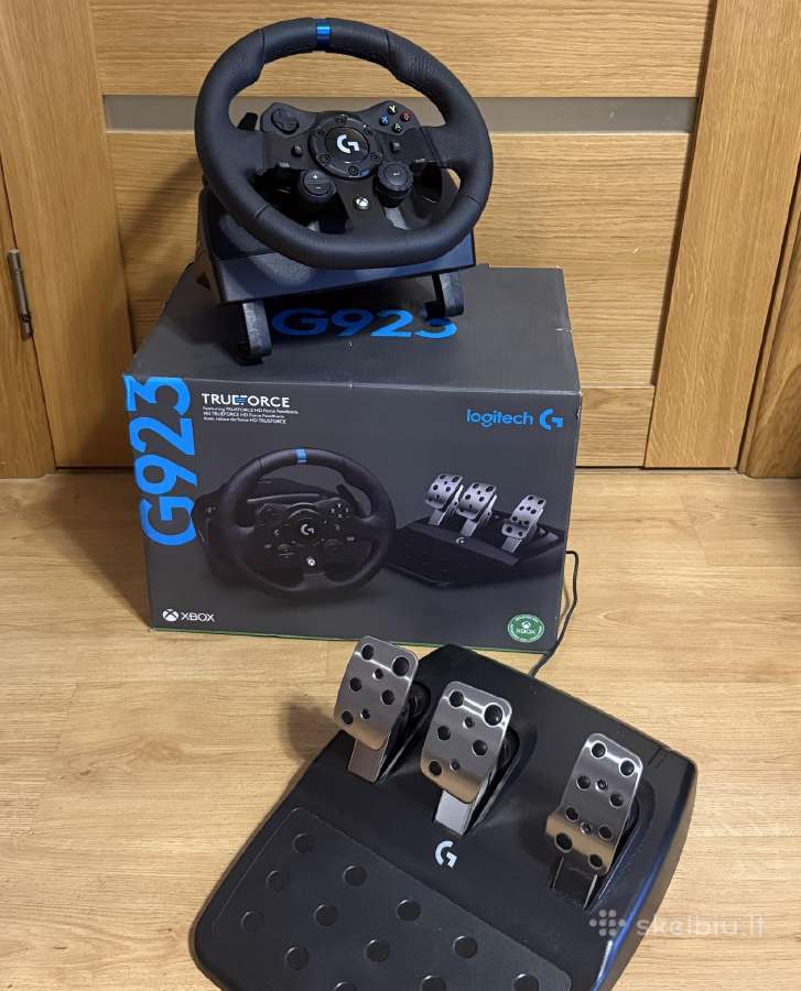 Logitech G923 žaidimų vairas Xbox / Pc