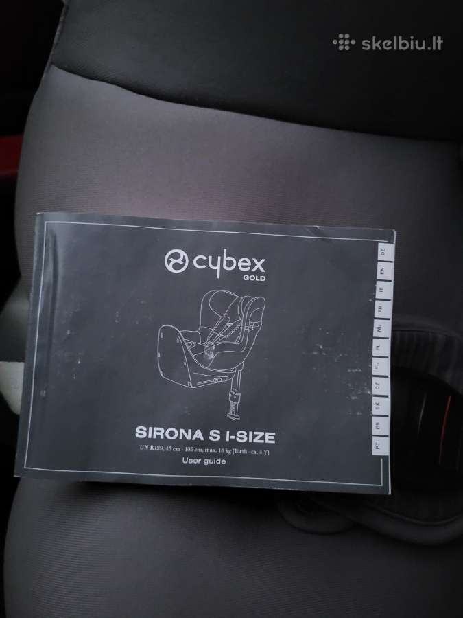 Cybex Sirona S i-size Gold (sukasi 360 laipsniu) - nuotraukos Nr. 10