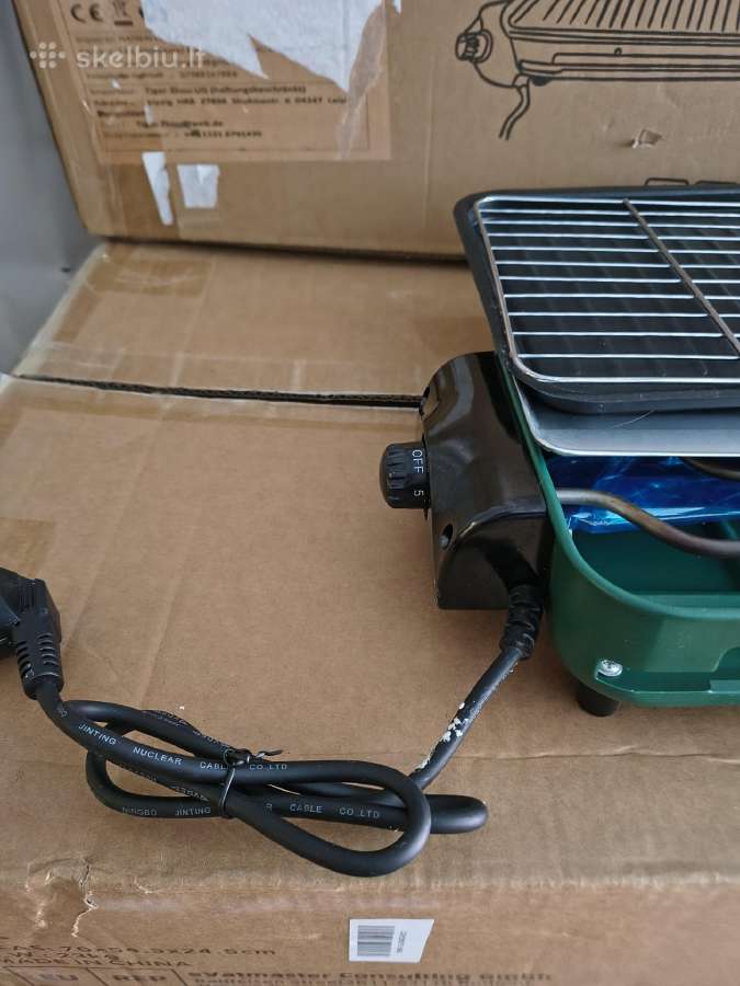 Nešiojamas elektrinis grilius 1350w - nuotraukos Nr. 2