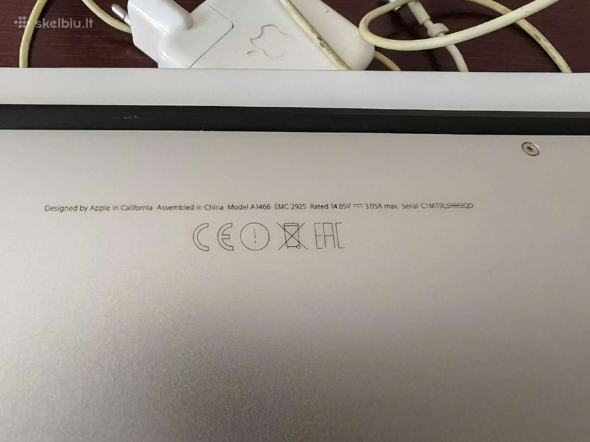 MacBook Air A1466 - nuotraukos Nr. 5