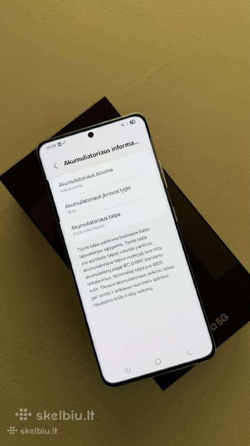 Samsung S21 Ultra 5G 256gb - nuotraukos Nr. 4