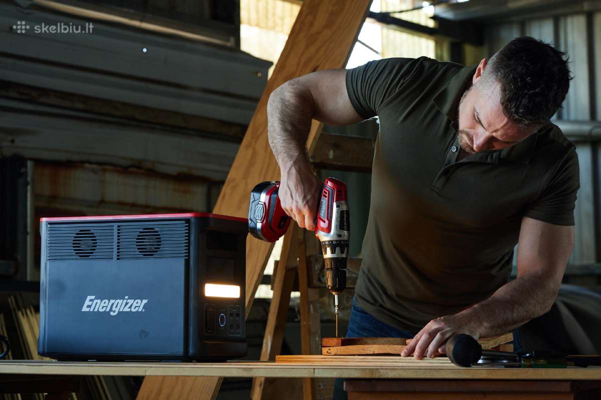 Įkraunamas generatorius baterija Energizer 1536 Wh - nuotraukos Nr. 9