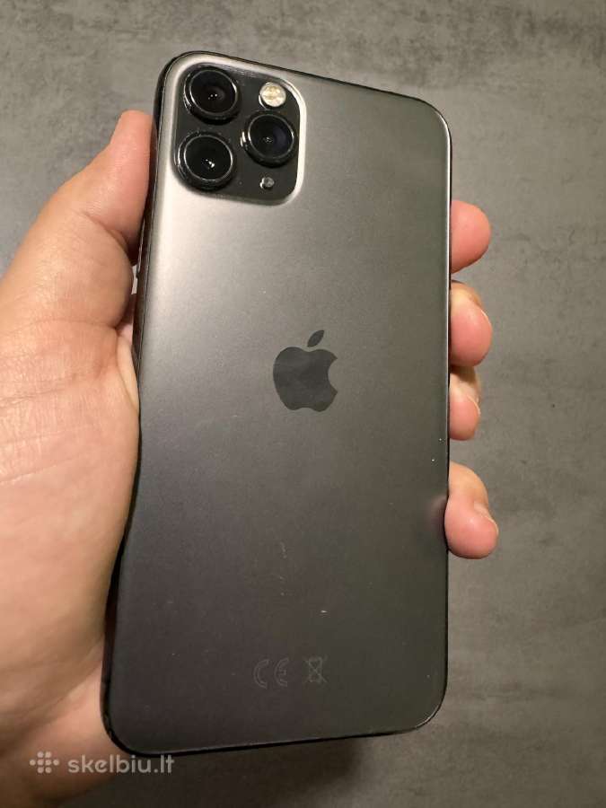iPhone 11 pro 64gb black - nuotraukos Nr. 2