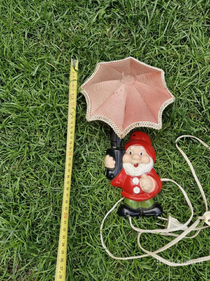 Vintažinis sieninis šviestuvas ,Gnomik" - nuotraukos Nr. 7