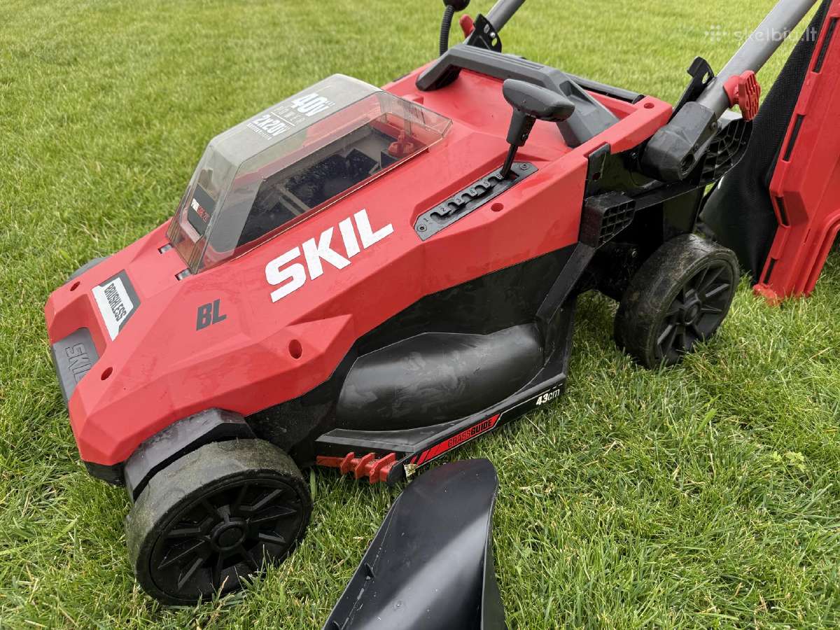 Skil akumuliatorinė vejapjovė 43cm - nuotraukos Nr. 4
