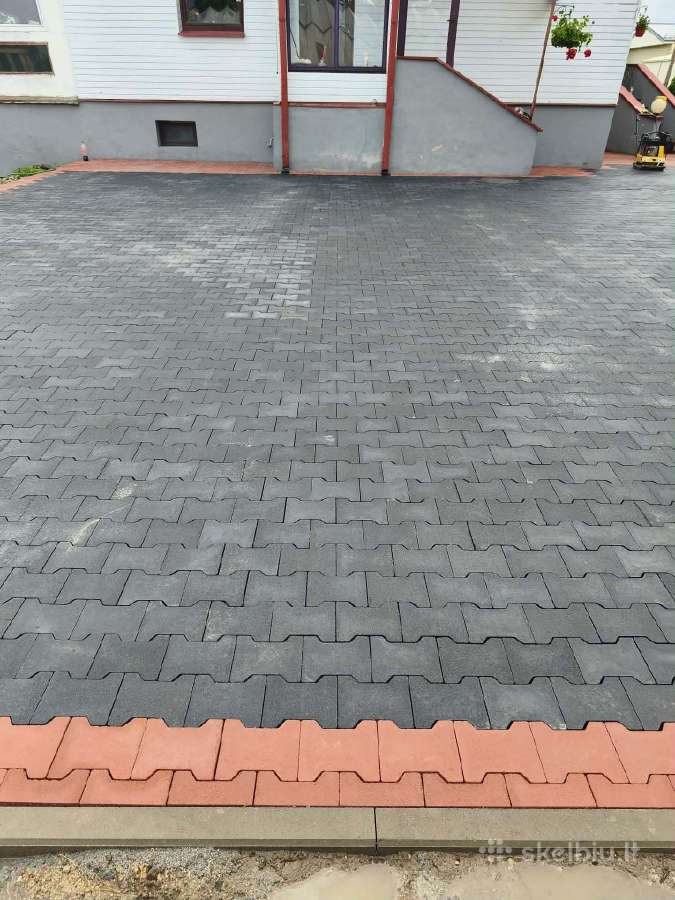 Kokybiškas trinkelių klojimas už gerą kainą - nuotraukos Nr. 9