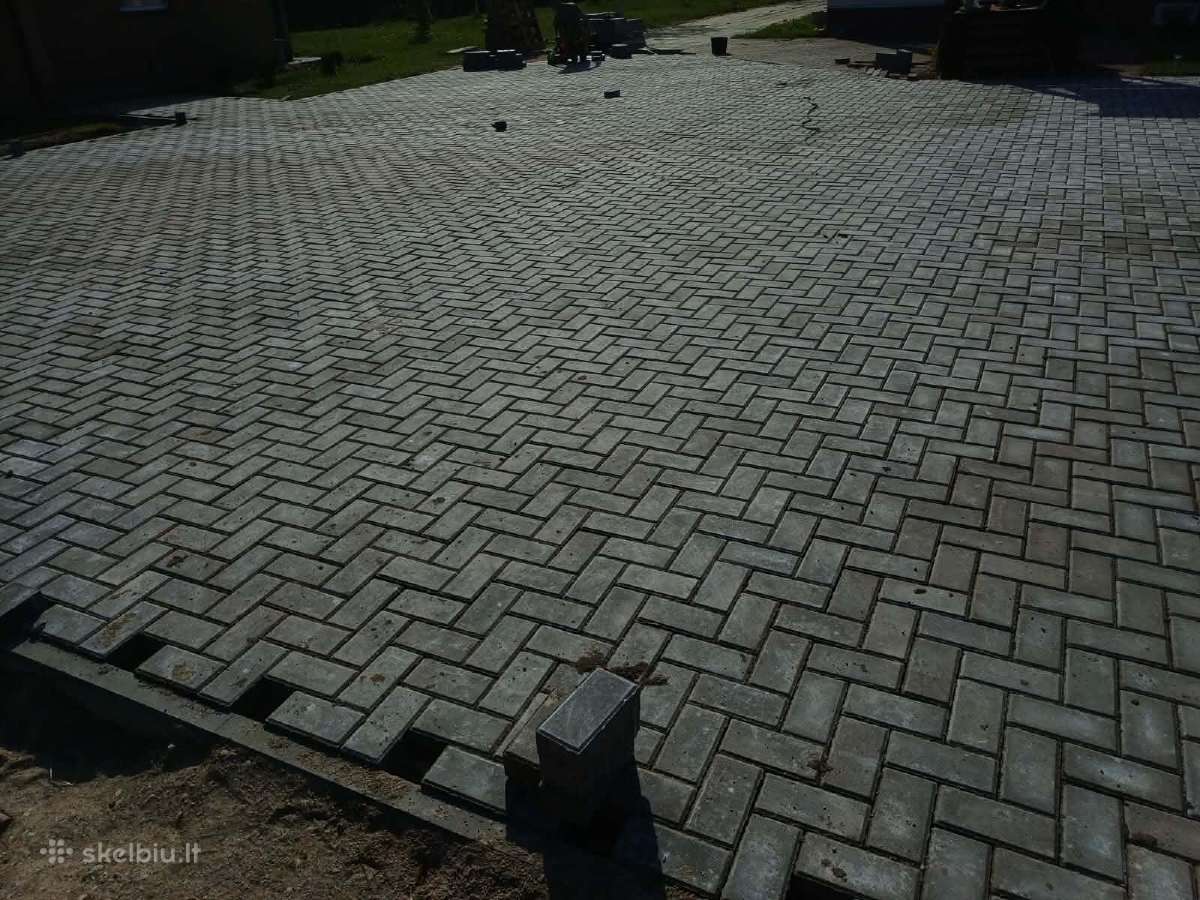 Kokybiškas trinkelių klojimas už gerą kainą - nuotraukos Nr. 10