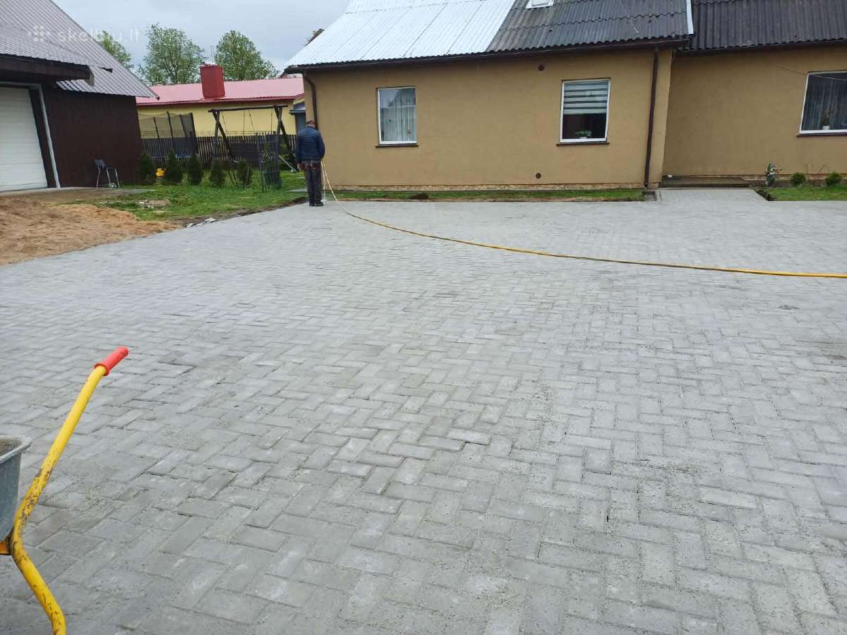 Kokybiškas trinkelių klojimas už gerą kainą - nuotraukos Nr. 14