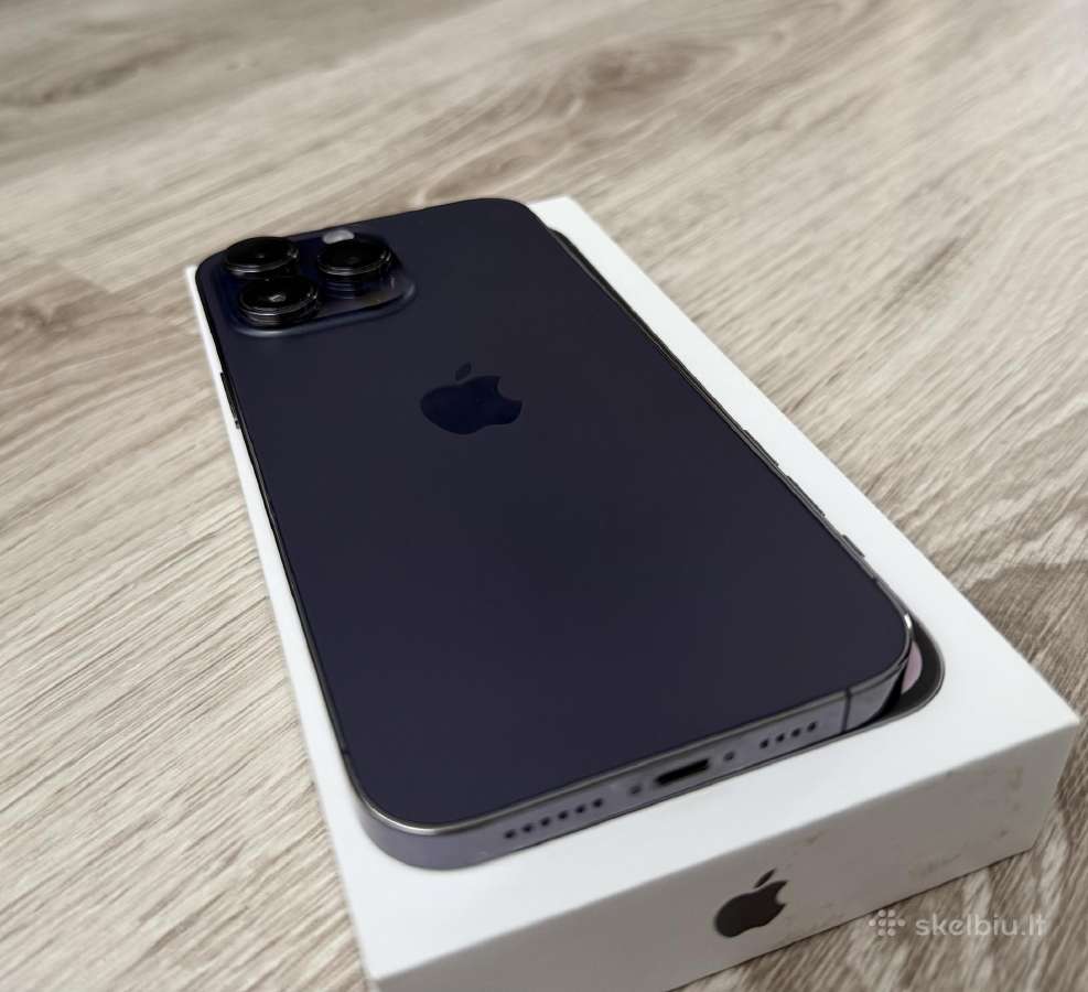 iPhone 14pro max deep Purple 256gb