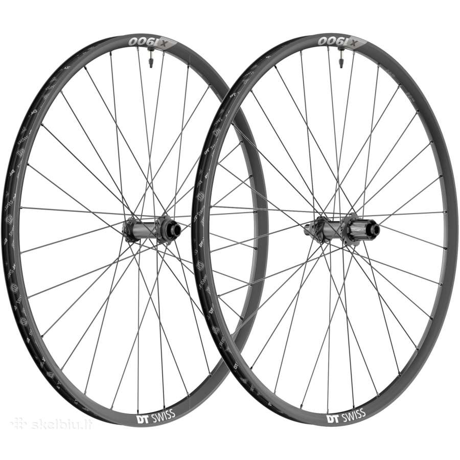 DT Swiss X 1900 Spline nauji MTB ratlankiai