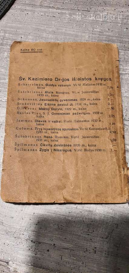 Parduodu antikvarinę knygą „Vaistų Žolyną“ (1932 m - nuotraukos Nr. 3