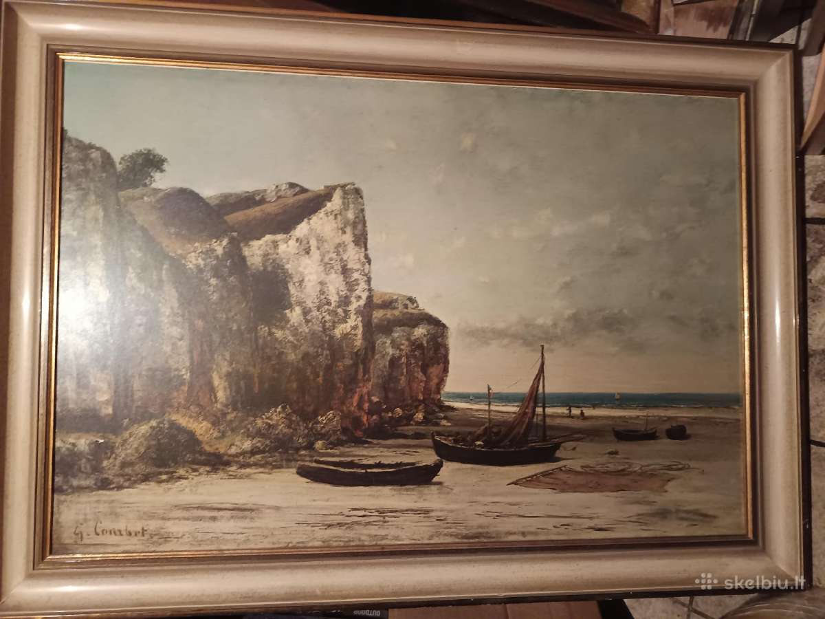 Gustave Courbet (Gustavo Kurbė) paveikslas