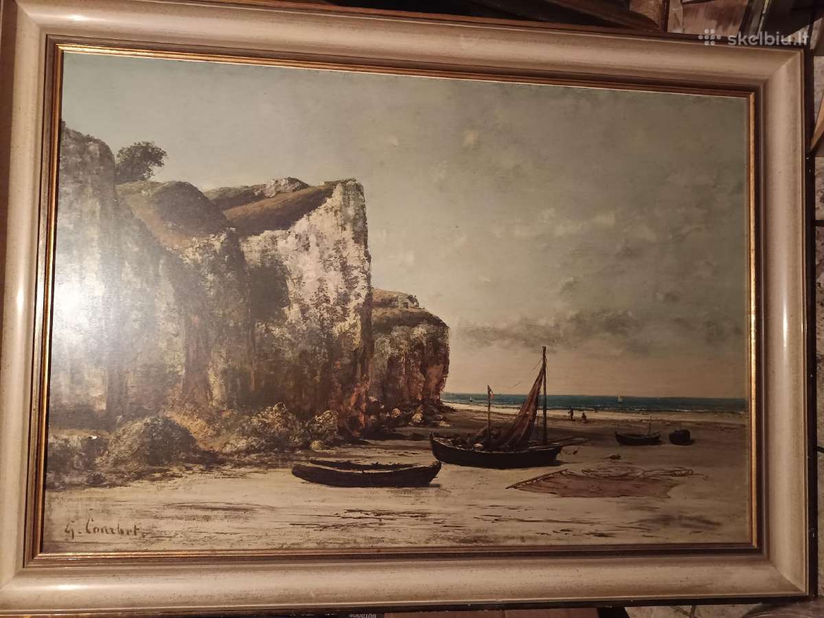 Gustave Courbet (Gustavo Kurbė) paveikslas - nuotraukos Nr. 3