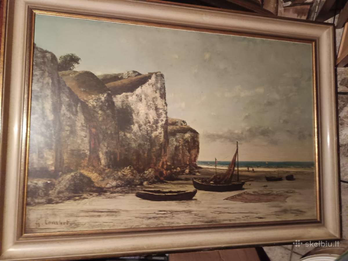 Gustave Courbet (Gustavo Kurbė) paveikslas - nuotraukos Nr. 4