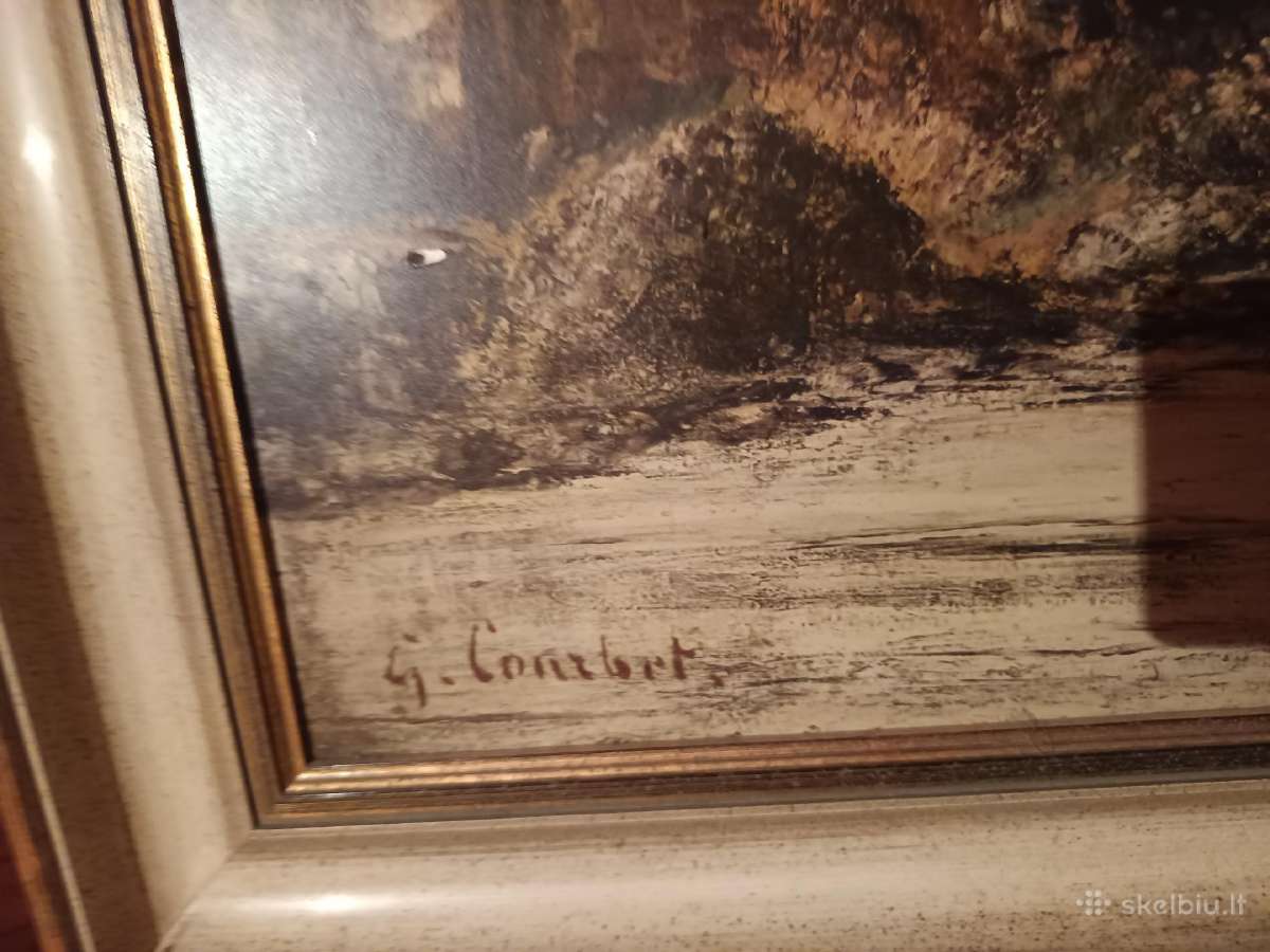 Gustave Courbet (Gustavo Kurbė) paveikslas - nuotraukos Nr. 2