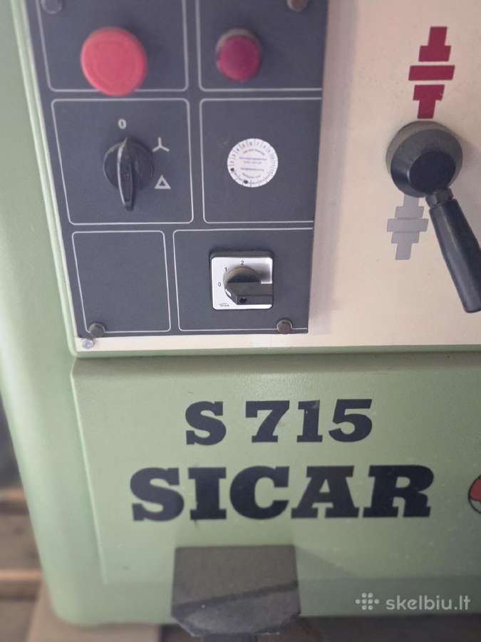 Frezavimo staklės Sicar S715