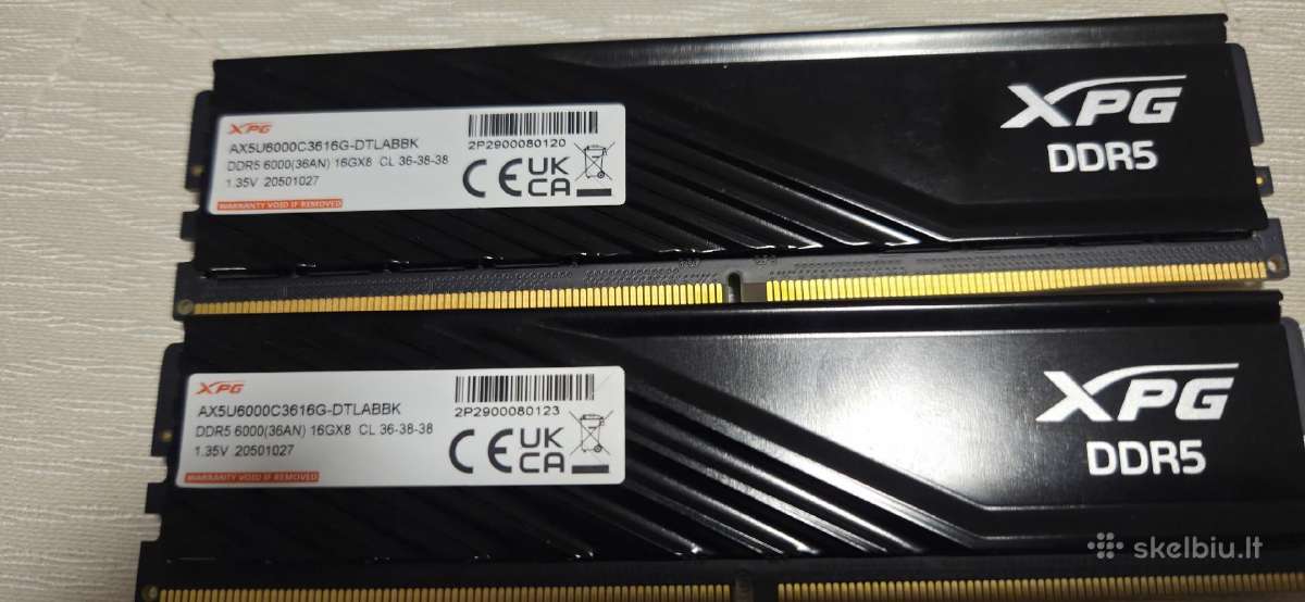 Ryzen 7700x+32gb Ddr5 RAM 6000mhz +rtx3080 10gb - nuotraukos Nr. 5
