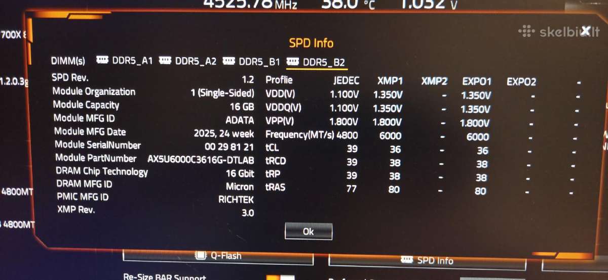 Ryzen 7700x+32gb Ddr5 RAM 6000mhz +rtx3080 10gb - nuotraukos Nr. 7