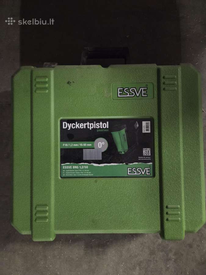 Pistoletas vinutėms kalti Essve Bng 1,2/50