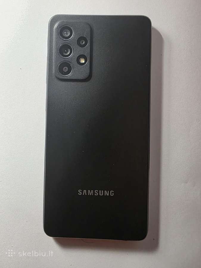 Samsung Galaxy A52s 5 G 128 GB 6 GB RAM naujas - nuotraukos Nr. 4