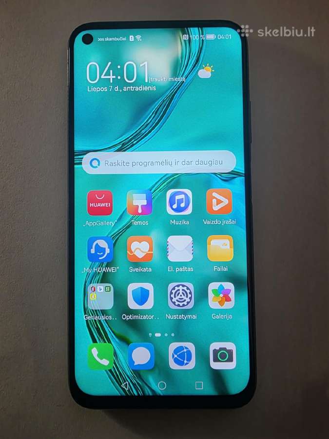Huawei P40 lite 128 GB 6 GB RAM puikus