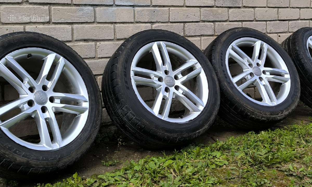 VW audi seat skoda R18 5x112 ratlankiai m+s 235 50