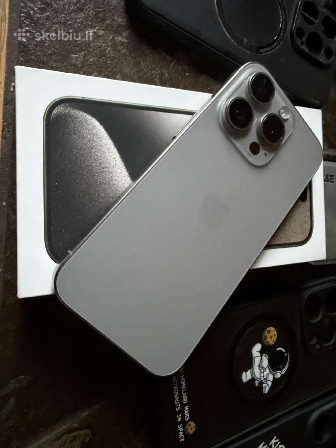 iPhone 15 pro Natural Titanium 128gb