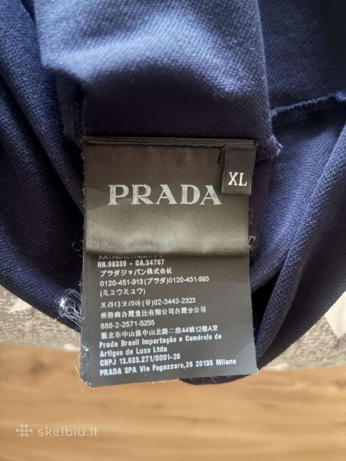 Originalus Prada polo marskineliai - nuotraukos Nr. 4