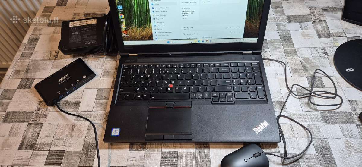 Lenovo darbo stotis Thinkpad P53 už puse kainos