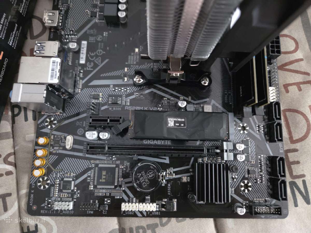 Tvarkinga Ryzen 5 4600g dėžė - nuotraukos Nr. 25