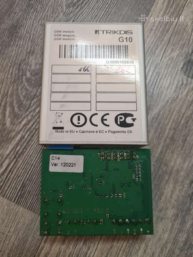 Gsm modulis trikdis G10 +C14 - nuotraukos Nr. 3