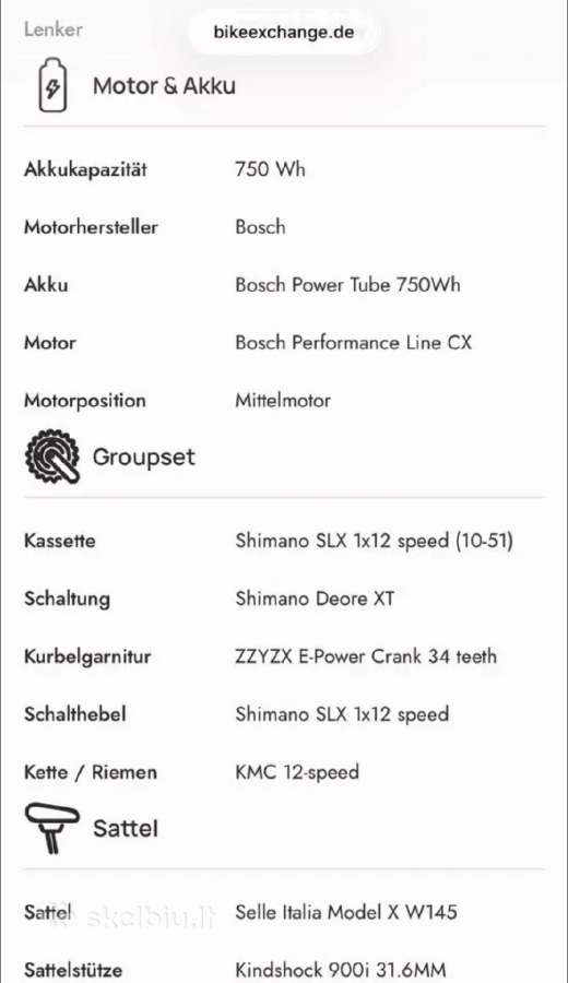 2024 Corratec E-power RS 160 Pro Plus (L dydis) - nuotraukos Nr. 13