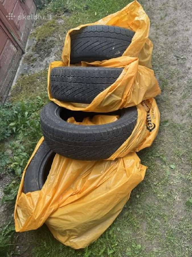 4vnt Continental 205/60/r16 M+s apie 4mm, Vilniuje