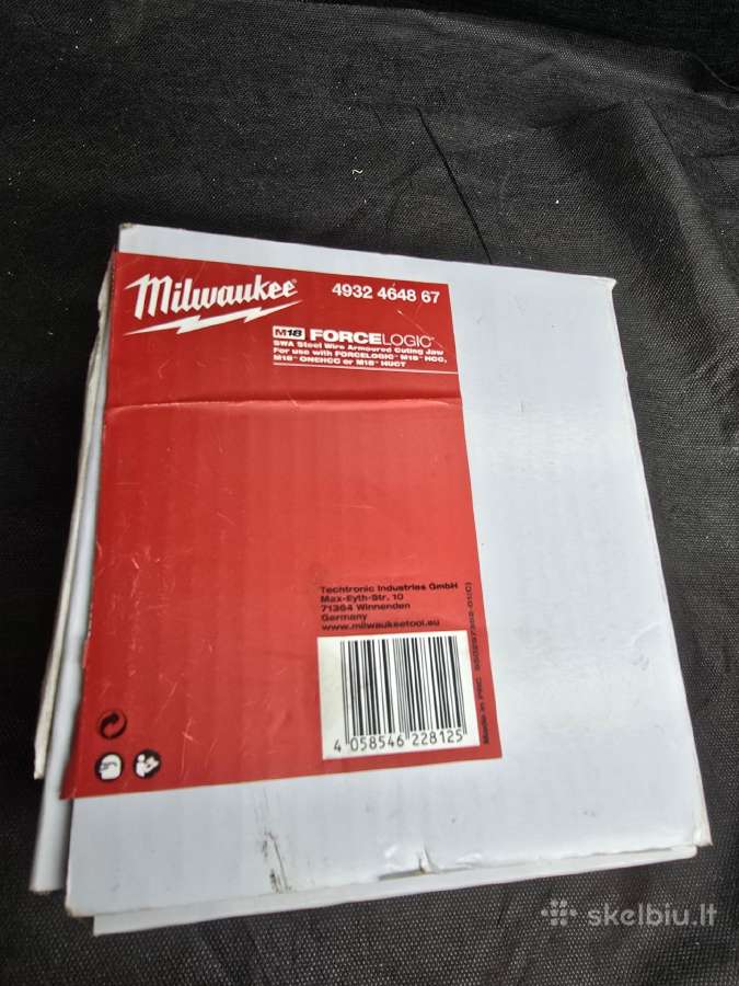 Mxf Milwaukee irankiai. kabeliu kirptuvai ir kita - nuotraukos Nr. 26