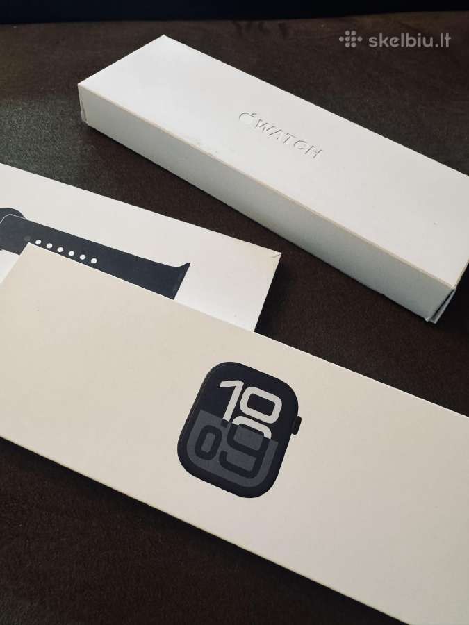 Apple Watch Series 10 46mm Jet Black AL Black M/l