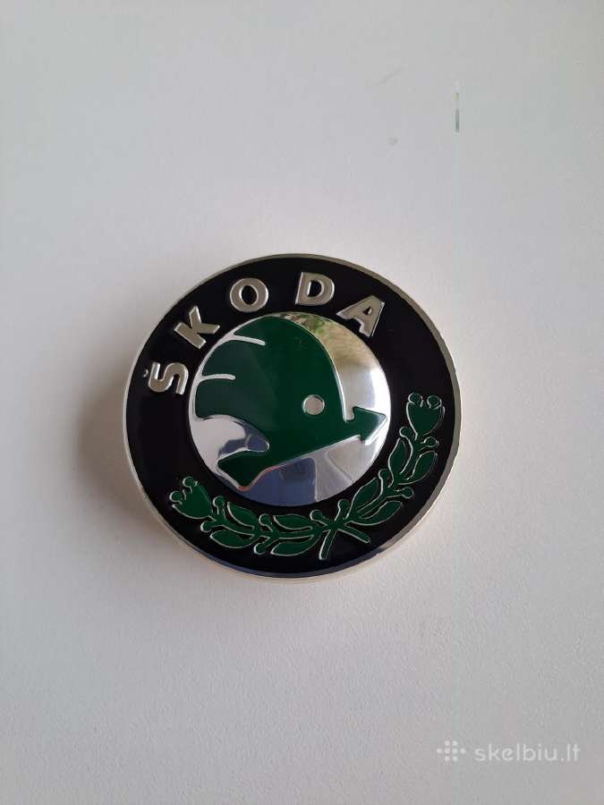 Skoda ratų dangteliai 56mm, 4 vnt. - nuotraukos Nr. 2