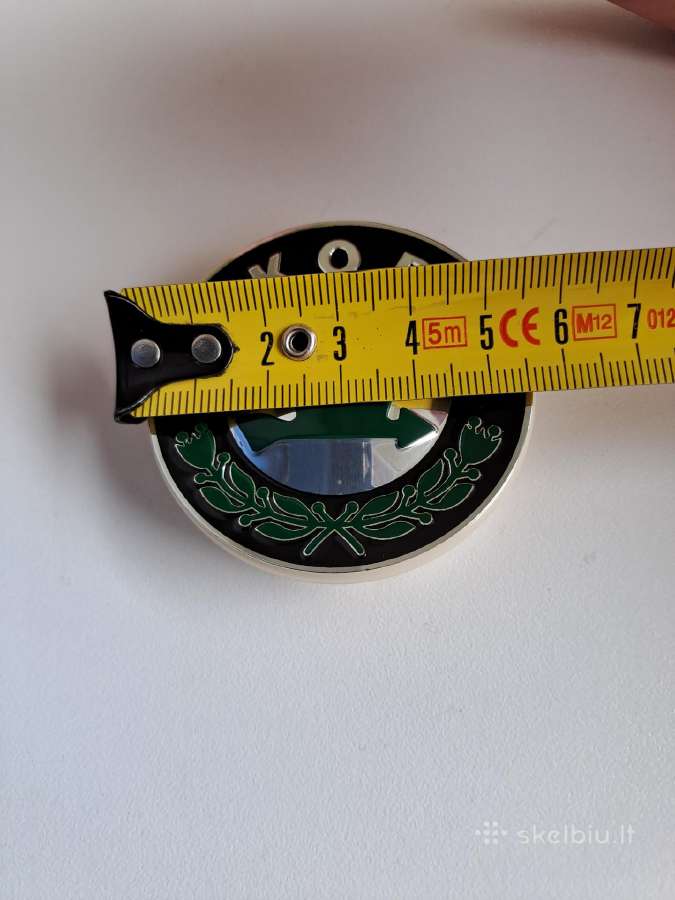 Skoda ratų dangteliai 56mm, 4 vnt. - nuotraukos Nr. 6