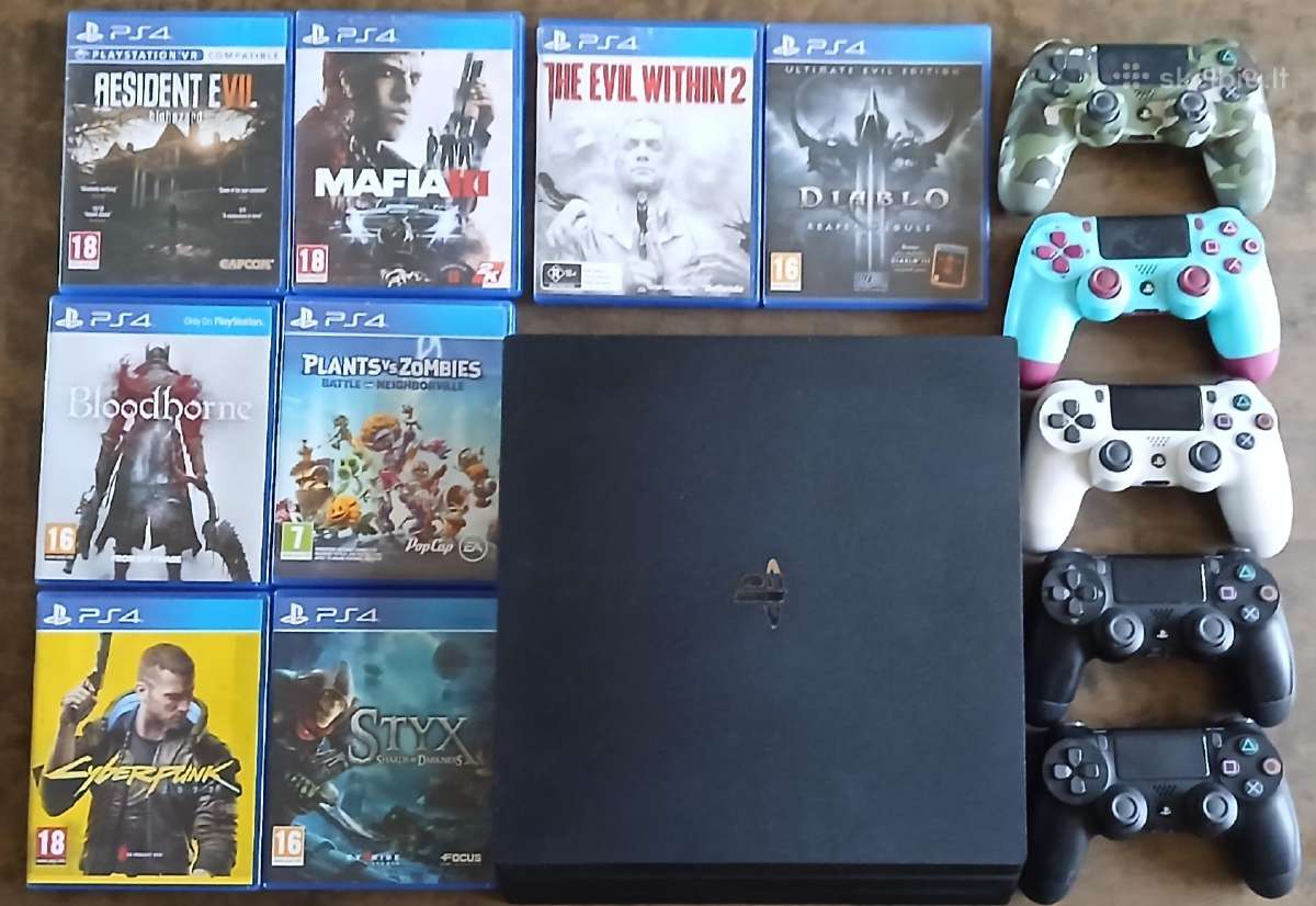 Ps4 Pro 1t konsolė