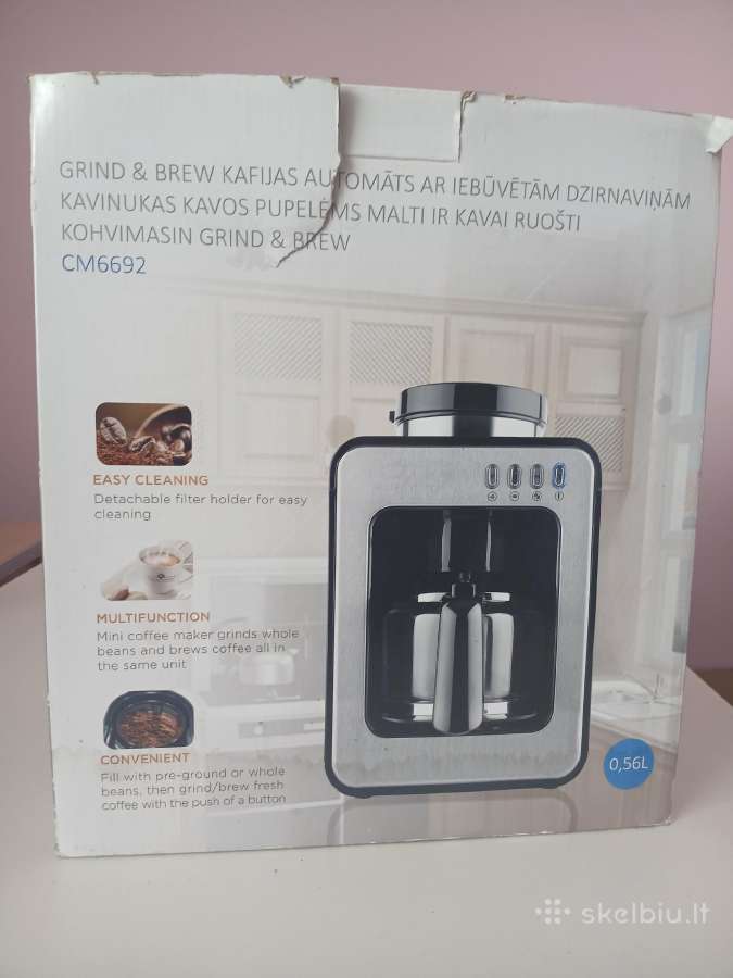Parduodamas kavos aparatas