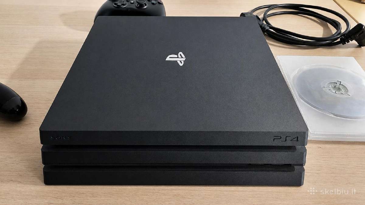 Playstation 4 Pro 1tb + 2 pulteliai + Žaidimas - nuotraukos Nr. 2